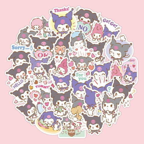 Pegatinas Hello Kitty Y Sus Amigos Stickers 90 Unidades