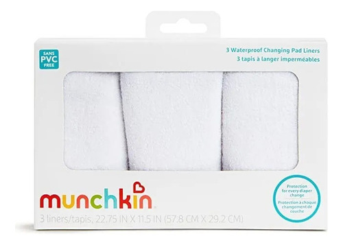 Munchkin Almohadillas Impermeable Para Cambiador