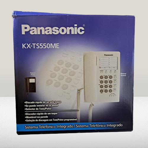 Lote De 5 Teléfonos Panasonic Kx-ts550me Analogicos, New New