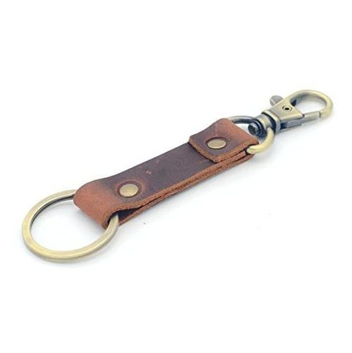 Cuero Genuino Keychain Cuero De Nuez Key Holder 4ffmf