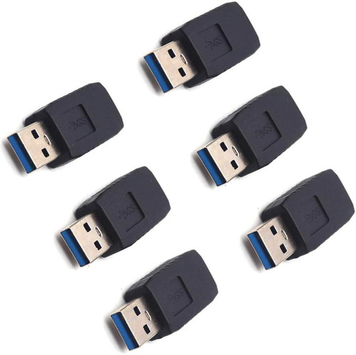 Adaptador Extensor Usb A Usb De Alta Velocidad X6 Unidades