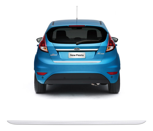 Friso Porta-malas Escovado Resinado New Fiesta Hatch