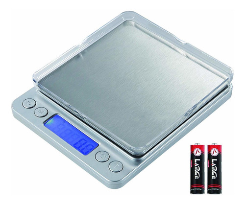 Báscula De Cocina Digital, 3000 G0,1 G Mini Báscula D...