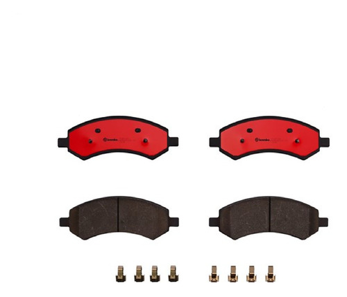 Balatas Delanteras Chrysler Aspen Limited 2007 Brembo