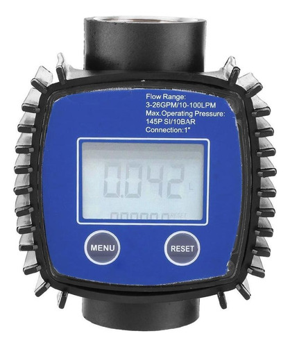 Medidor De Caudal Digital De Alta Precisión Para Agua, Comb