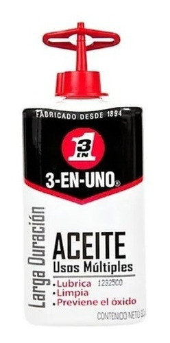 Aceite 3 En 1 Lubricante Multi-uso 90 Ml 