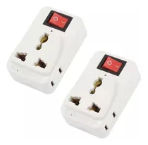 Comprar Adaptadoresx2 Enchufe Tomacorrientes Interruptor Ahorrador