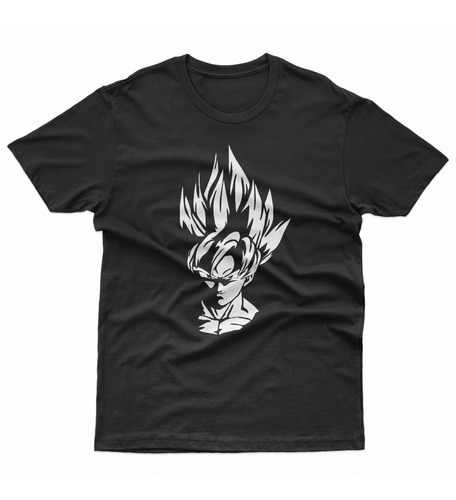 Polera Estampada - Goku Stencil