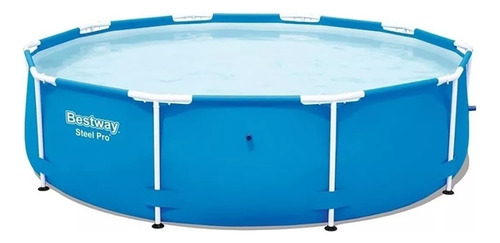 Piscina Estruturada 4.678 Litros Circular Bestway Steel Pro