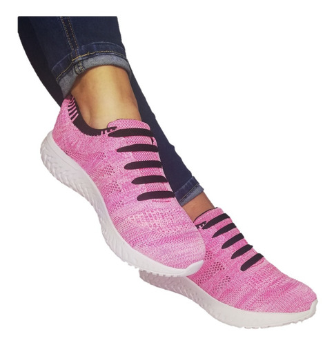 Imagen 5 de 5 de Tenis Sneka Neon Confort Varios Colores 914
