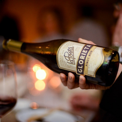 Imagen 3 de 10 de Vino La Posta Glorieta Pinot Noir Caja X 6 X 750ml. --