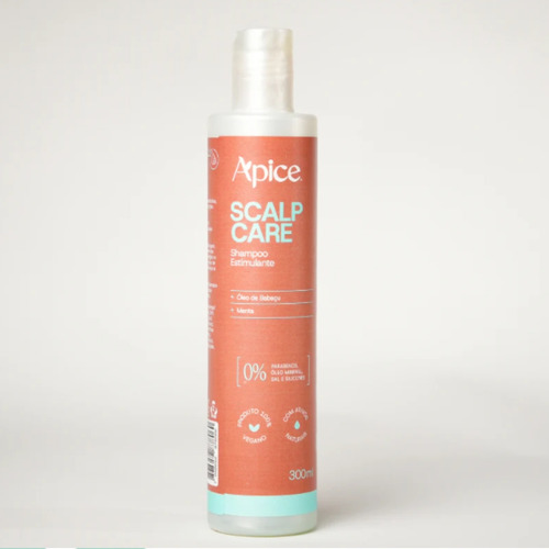 Shampoo Scalp Care 300ml Apice Estimulante Vegano Menta