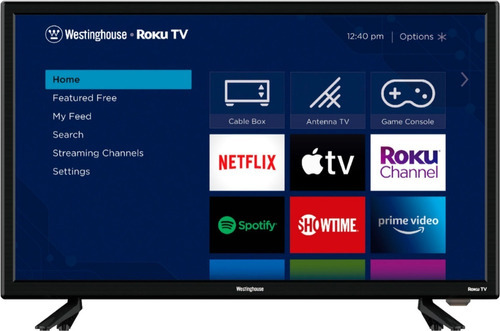 Pantalla Westinghouse Wr24ht2200 24 PuLG Roku Led Smart Tv