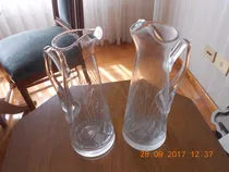 Comprar Juego De Jarras De Cristal Tallado