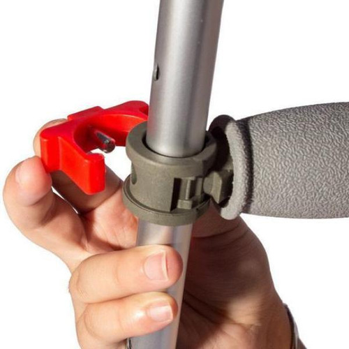 Muleta Axilar Desmontável Regulável P/m/g - O Par Hidrolight
