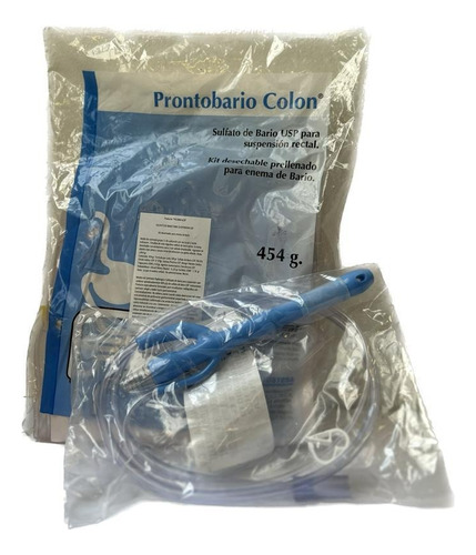 Bolsa Prontobario Para Colon 454 Gr Con Cánula (3 Pzas)