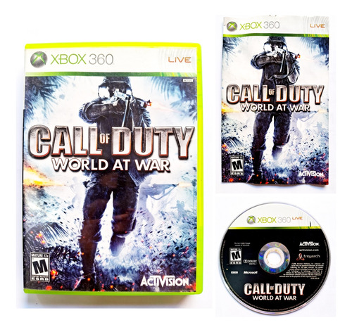 Call Of Duty World At War Xbox 360 (Reacondicionado)