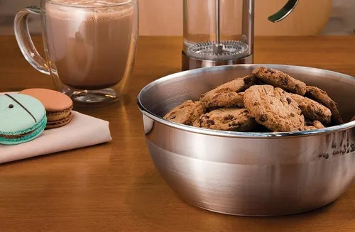 Bowl De Acero Inoxidable Tramontina 28 Cm 5 Litros Freezinox