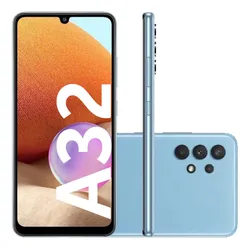 Comprar Samsung Galaxy A32 128gb Câm.64mp 5000mah Azul - Excelente no Mercado Livre
