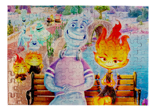 Rompecabezas 117 Pzas Elemental Elementos Película Banca