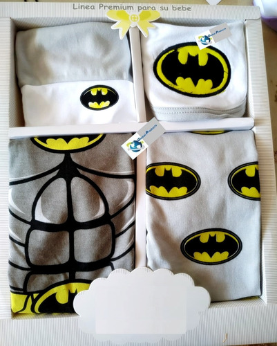 Ajuar Ropa De Bebe Super Heroes Ajuar Batman