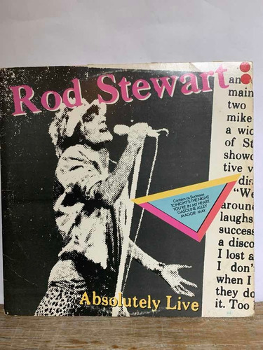 Lp Rod Stewart Absolutely Live Vinilo X 2 Original 1982