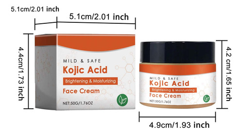 Creme Facial Hidratante E Hidratante 50g Reduz A Pigmentação