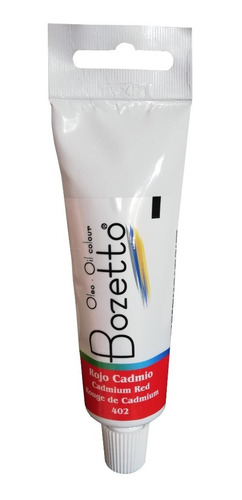 Oleo Bozetto 50 Ml Rojo Cadmio