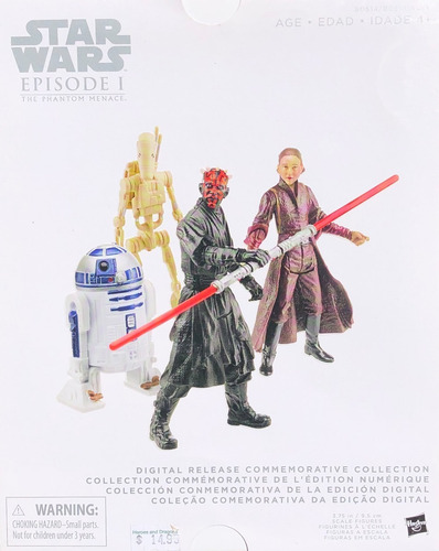 Star Wars Commemorative Digital Release Set Episodio 1 (Usado)
