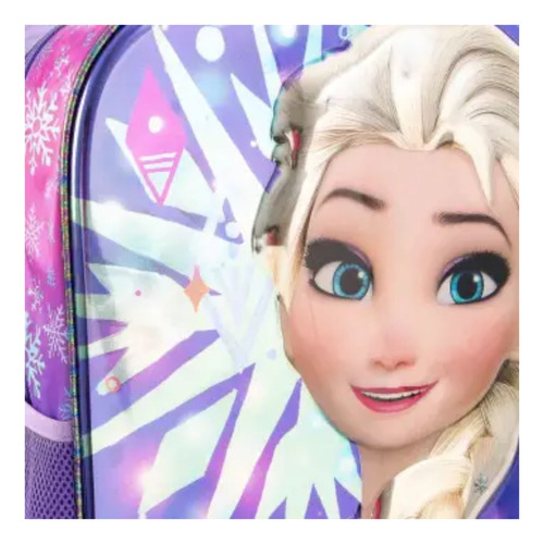 Mochila Primaria Ruz Frozen 3d Metálico