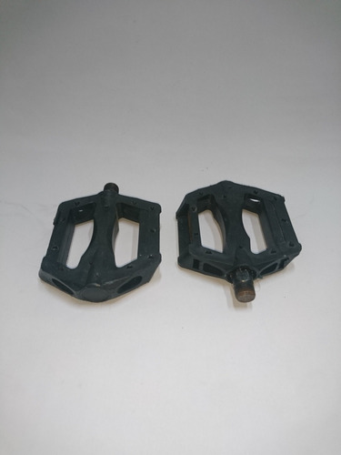Pedales De Bicicleta Negros Rosca 14mm