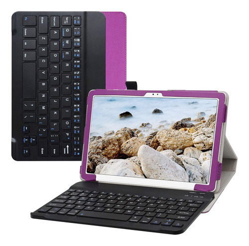 Bige Funda Para Teclado Galaxy Tab A7 10.4 Piel Sintetica