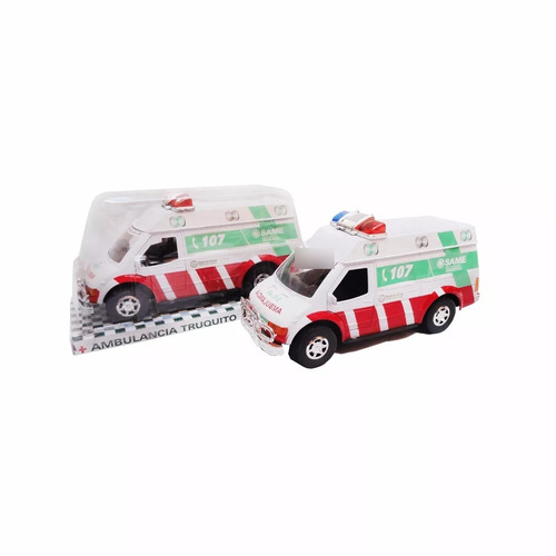 Ambulancia De Juguete Same Friccion 26 Cm Envio Casa Valente
