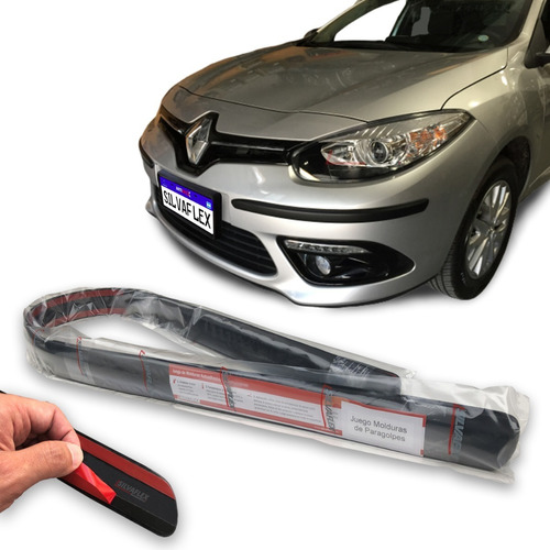 Protectores Bandas Paragolpes Kit Renault Fluence 2015/2019