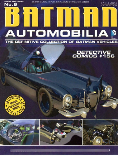 Apenas Revista Ingles Batman Automobilia 6 Bonellihq Cx399