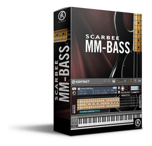 Kit 06 Native Instruments Scarbee Bass Coleção Kontakt (Usado)