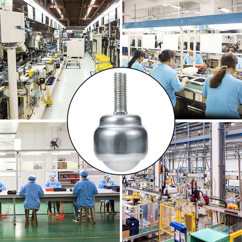 Ruedas De Bolas Enrollables De Metal Con Rodamiento De Bolas