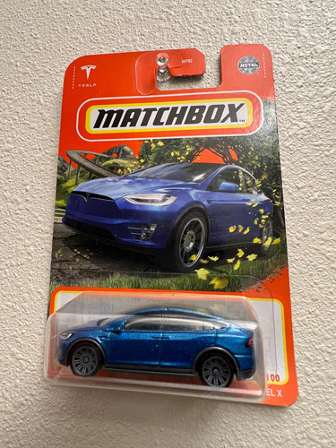 Matchbox 1/64 Camioneta Tesla Model X Nueva Suv
