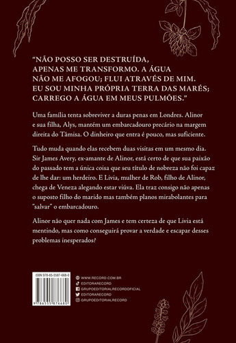 Mares Sombrias: Mares Sombrias, De Gregory, Philippa. Editora Record, Capa Mole, Edição 1 Em Português, 2023