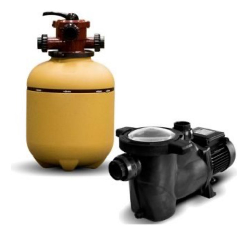 Kit Bomba Y Filtro Vulcano Para Piscinas