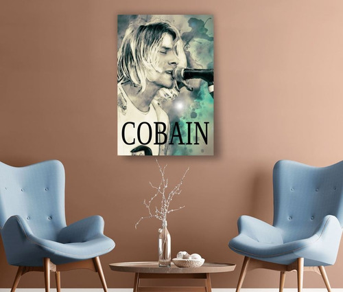 Cuadro Decorativo Nirvana Kurt Cobain 6
