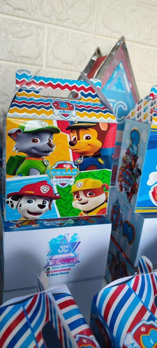 Piñatas Chupeteras Cotillones Selfie Topper Paw Patrol