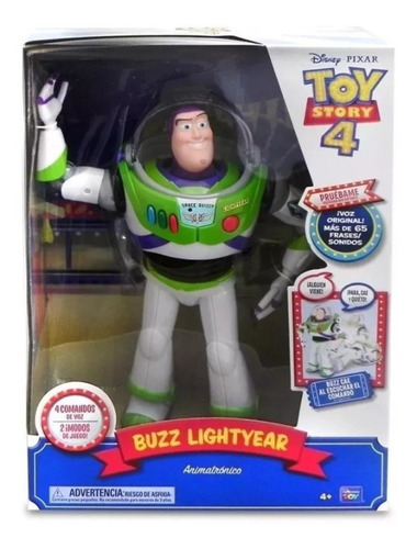 Muñeco Buzz Cae Por Tu Voz Toy Story 4 Original 65 Full