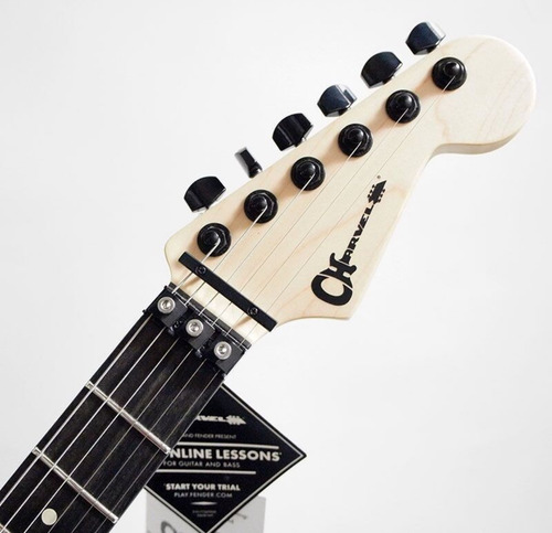 Charvel Jim Root San Dimas Pro Mod Plus Diestro Blanco Ébano (Usado)