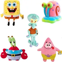Comprar Kit 5 Pelucias Personagem Do Bob Esponja Super Premium Macio