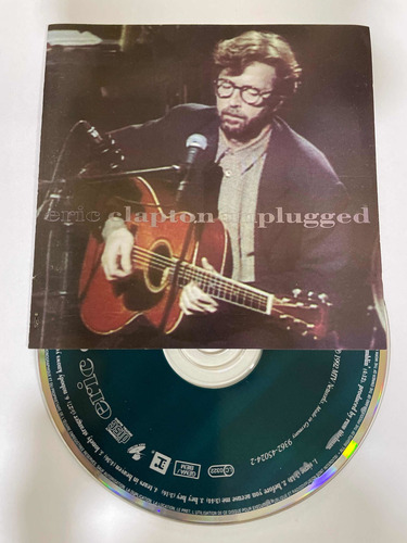 Cd Eric Clapton Unplugged. Sin Arte Posterior