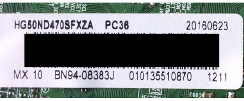 Kit Samsung Main Bn94-08383j Bn4400856a Bn96-30065a Hg50nd47 (Usado)