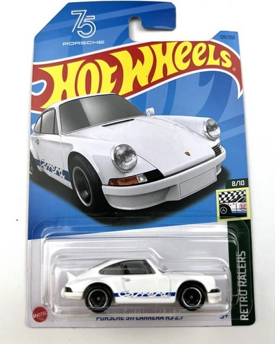 Hot Wheels Porsche 911 Carrera Rs 2.7 Blanco 