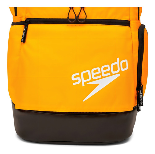 Mochila Speedo Teamster 2.0 Resistente Para Nadadores Unisex Color Naranja Diseño de la tela Liso