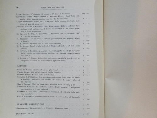 Imagen 6 de 10 de Atti Accademia Ligure Di Scienze E Lettere Volume 37 1981
